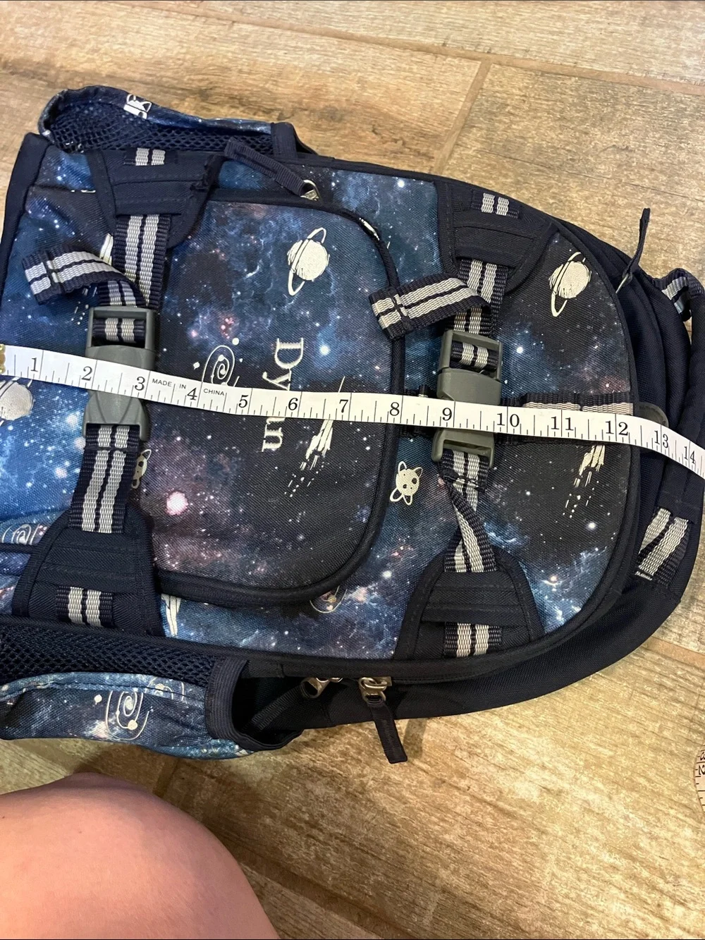POTTERY BARN SMALL MACKENZIE NAVY GALAXY BACKPACK, LUNCHBOX / WATER-BOTTLE SET